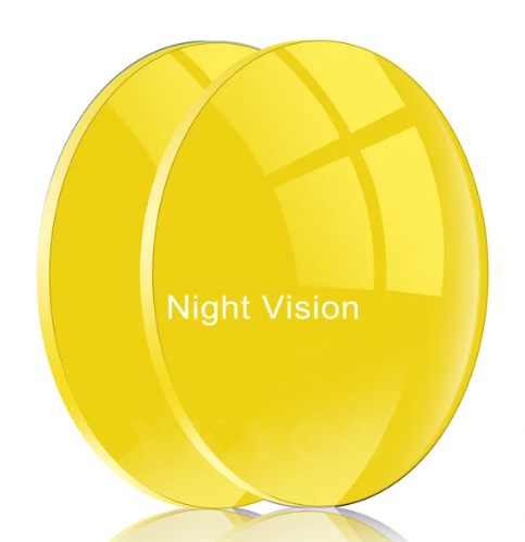 Vicky Single Vision Polarized Lenses Lenses Vicky Lenses 1.56 Night Vision Yellow 