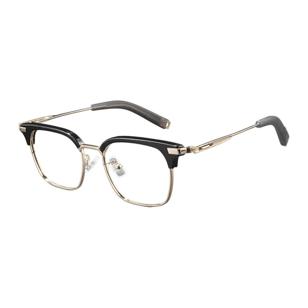 Vicky Unisex Full Rim Square Titanium and TR90 Reading Glasses 19107 — view 3 | Vicky at FuzWeb