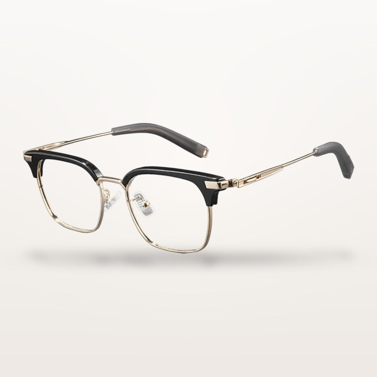 Vicky 19107 full rim square titanium TR90 reading glasses