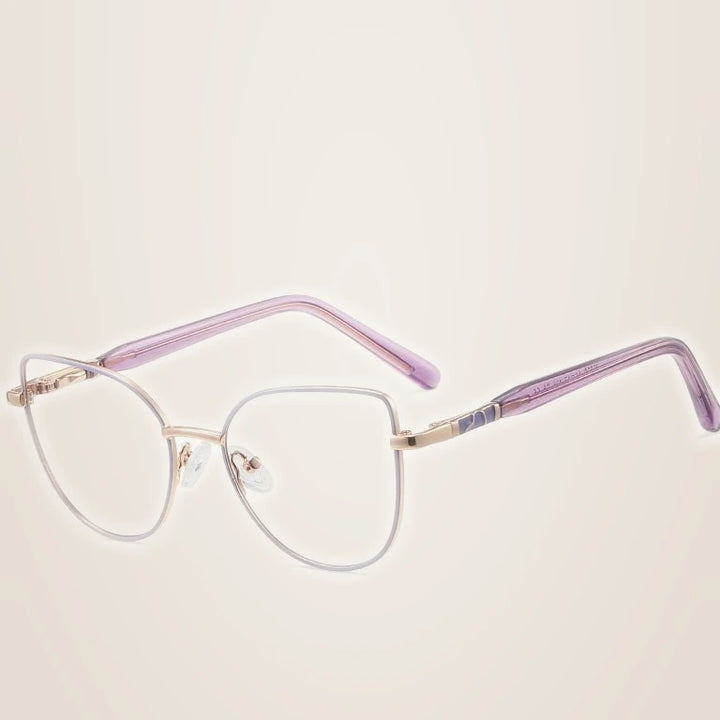 Xbora Unisex Full Rim Classic Pure Titanium Eyeglasses 85039 - C5