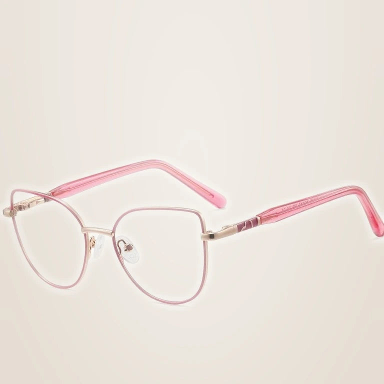 Xbora Unisex Full Rim Classic Pure Titanium Eyeglasses 85039 - C6