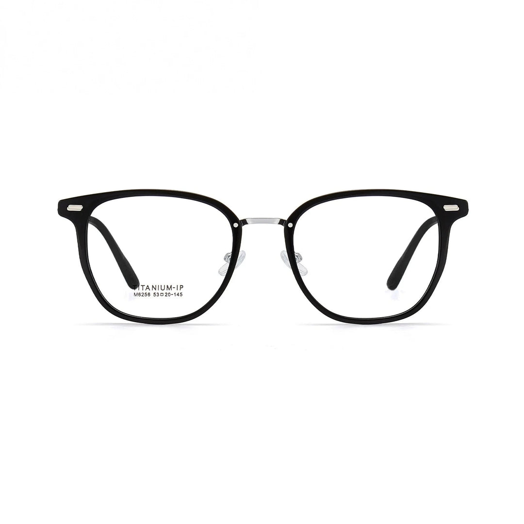 Xbora Unisex Full Rim Classic TR-90 Titanium Eyeglasses M6256 - C1