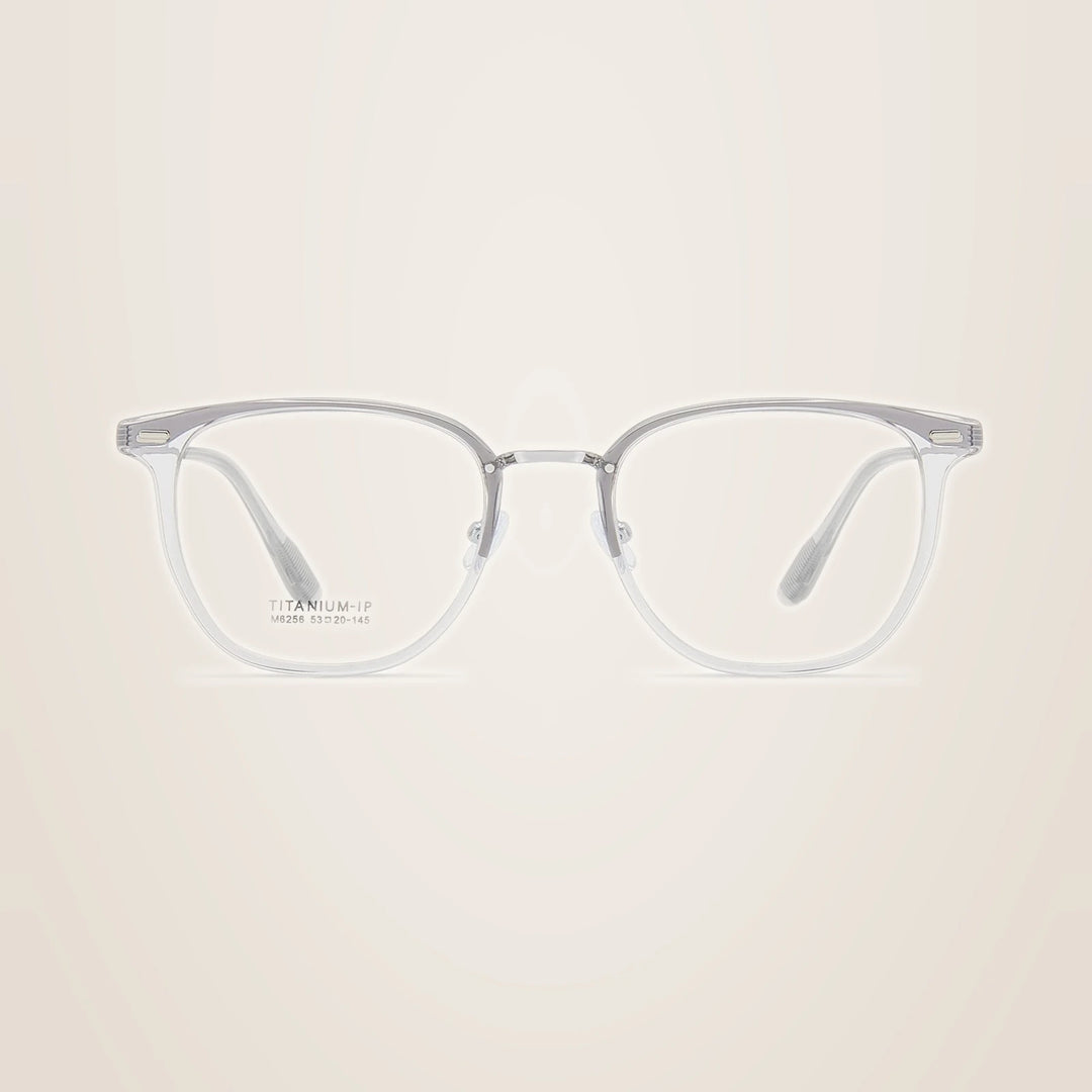 Xbora Unisex Full Rim Classic TR-90 Titanium Eyeglasses M6256 - C2