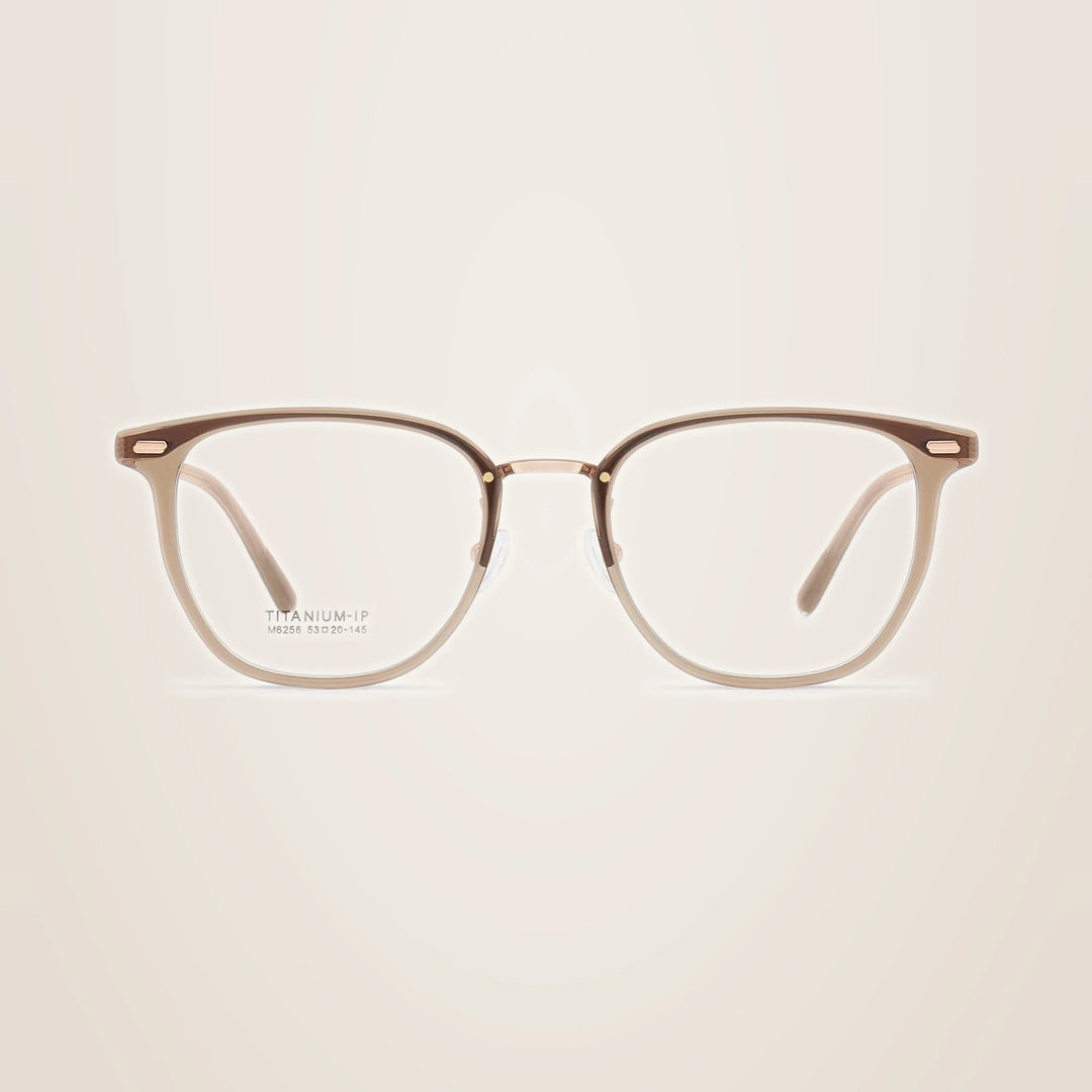 Xbora Unisex Full Rim Classic TR-90 Titanium Eyeglasses M6256 - C4