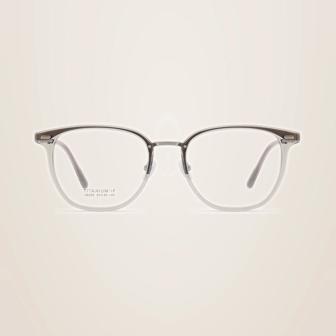 Xbora Unisex Full Rim Classic TR-90 Titanium Eyeglasses M6256 - C6