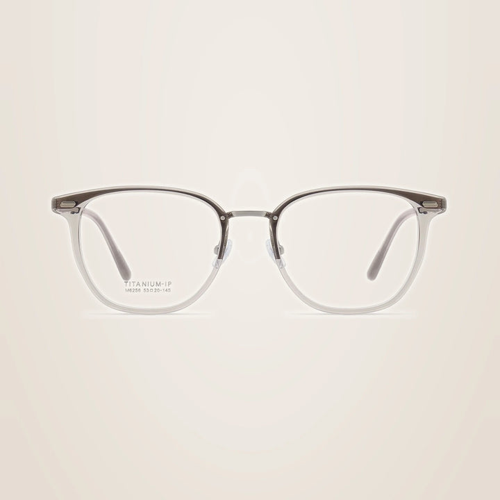 Xbora Unisex Full Rim Classic TR-90 Titanium Eyeglasses M6256 - C6