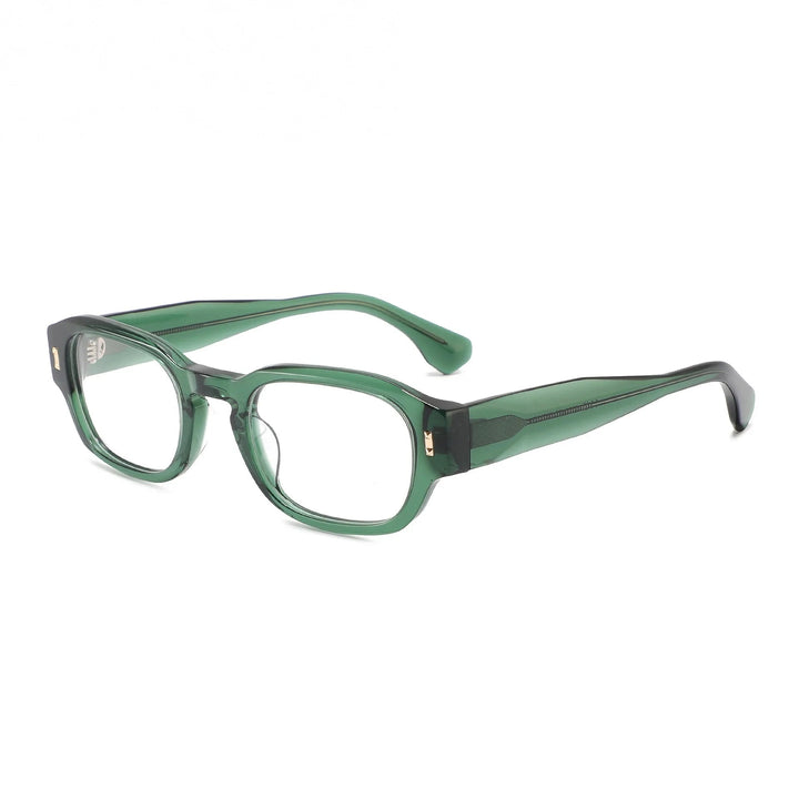 Xbora Unisex Full Rim Round Acetate Eyeglasses 8628 - C3