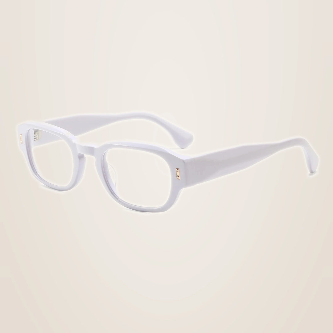 Xbora Unisex Full Rim Round Acetate Eyeglasses 8628 - C6
