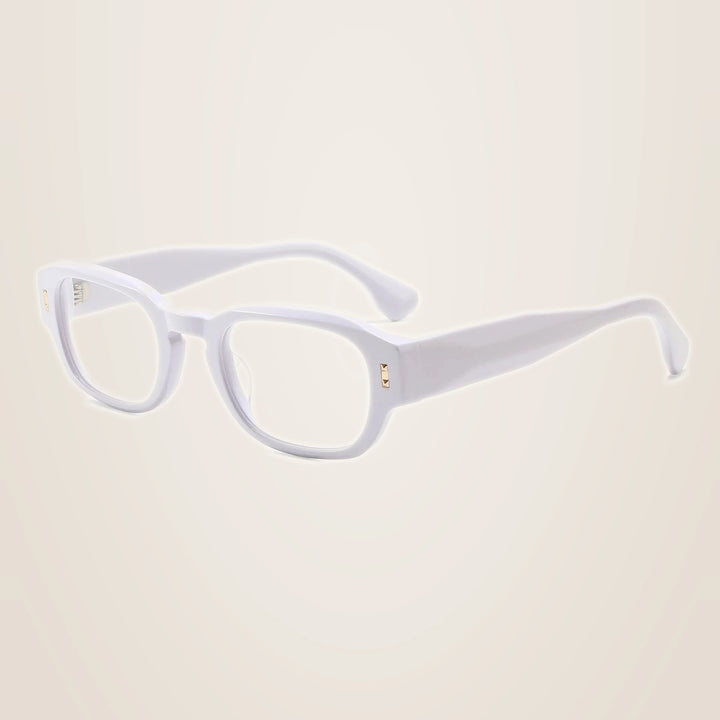 Xbora Unisex Full Rim Round Acetate Eyeglasses 8628 - C6