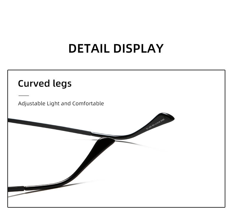 Yimaruili Unisex Full Rim Oval Double Bridge Alloy Sunglasses 28481 - Size Chart