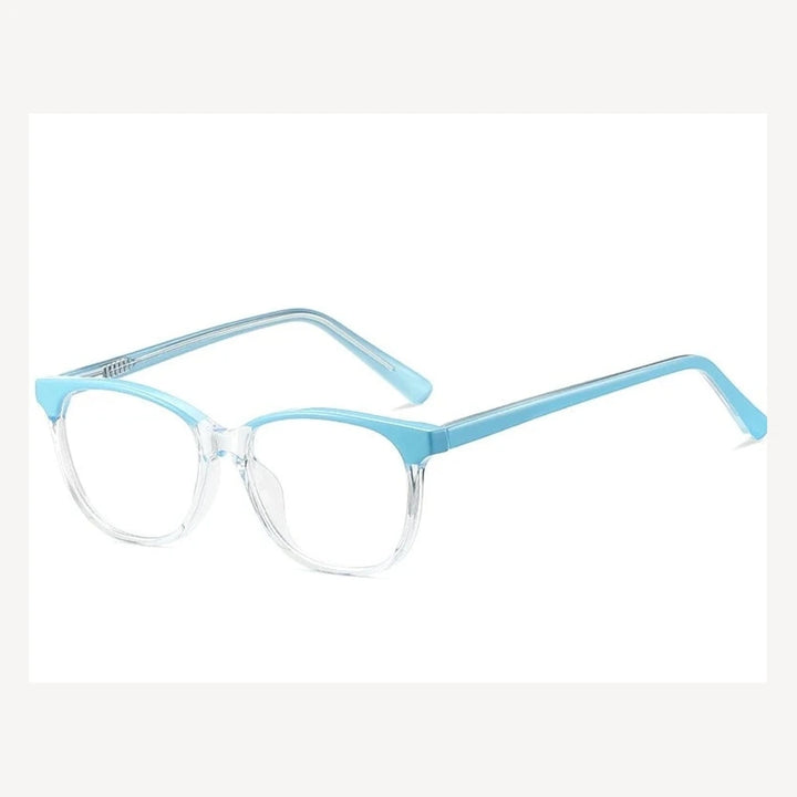 Yimaruili Unisex Full Rim Oval TR-90 Eyeglasses 992001 - C4