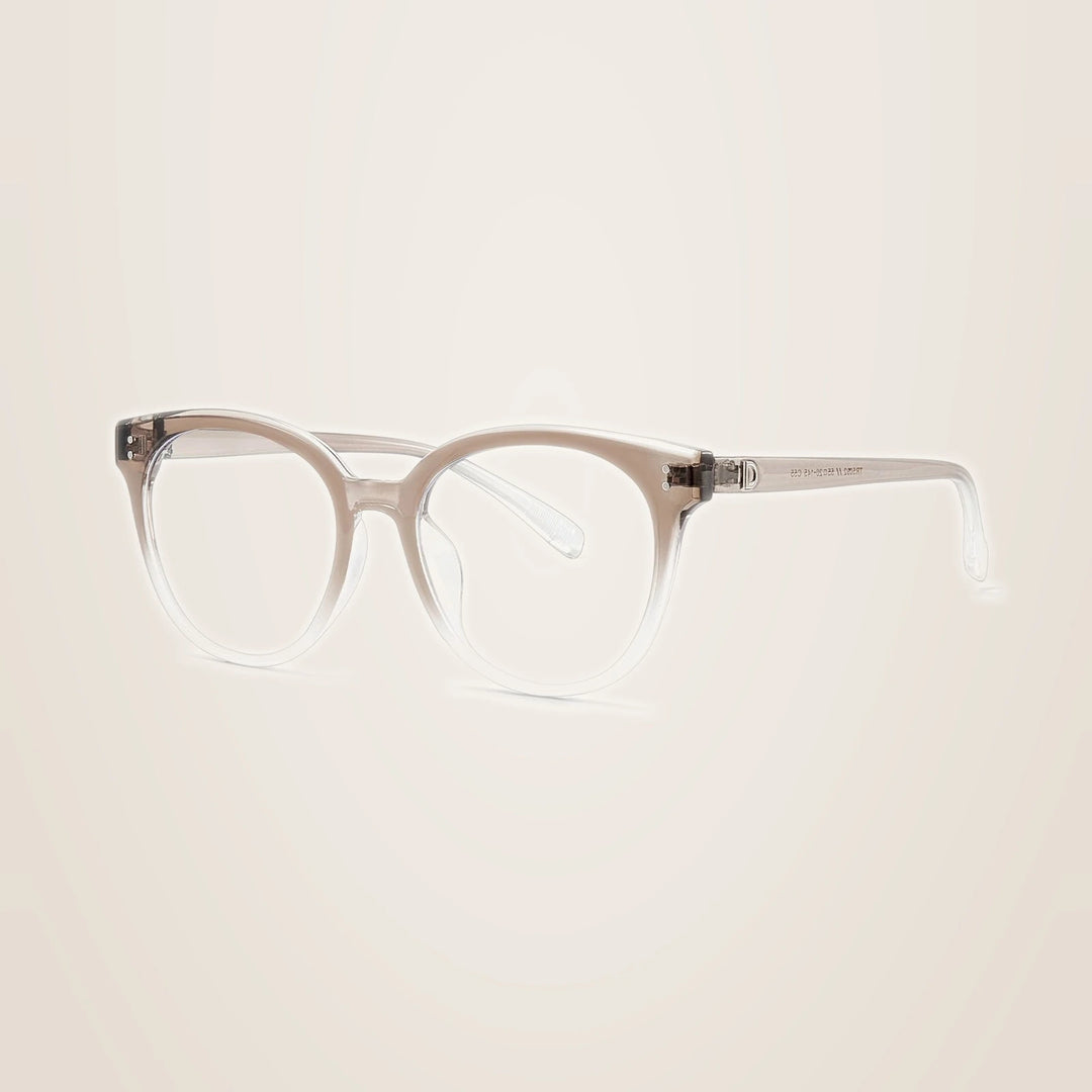 Yimaruili Unisex Full Rim Round TR-90 Eyeglasses TR5092 - C55