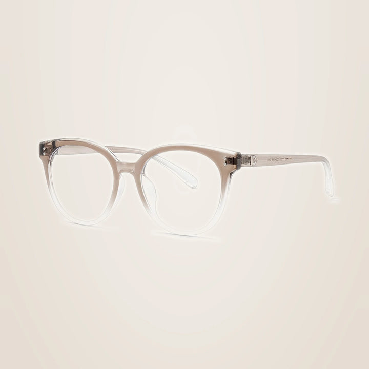 Yimaruili Unisex Full Rim Round TR-90 Eyeglasses TR5092 - C55