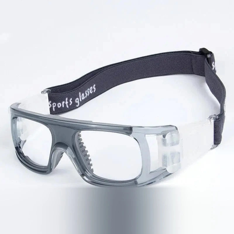 Yimaruili Unisex Full Rim Square Tr 90 Sports Eyeglasses SP0862 - Dark Grey