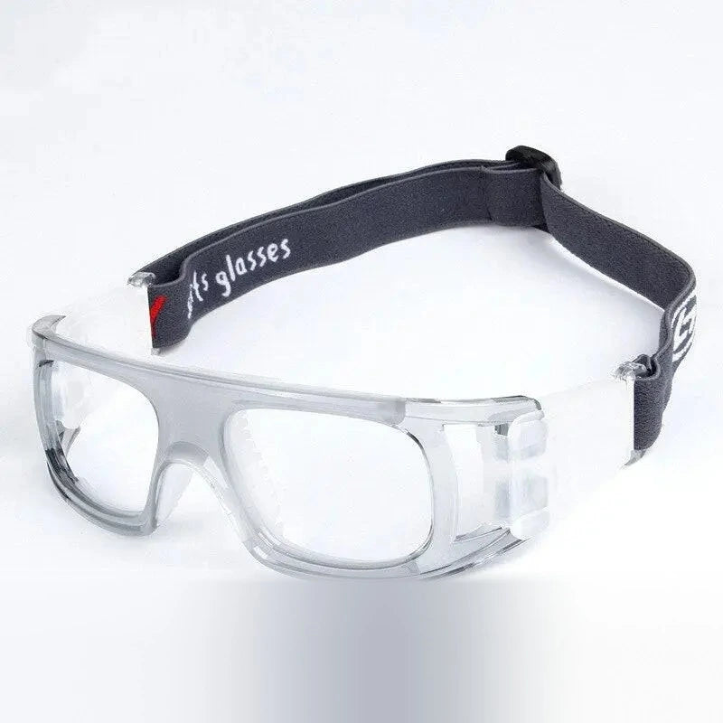 Yimaruili Unisex Full Rim Square Tr 90 Sports Eyeglasses SP0862 - Light Grey