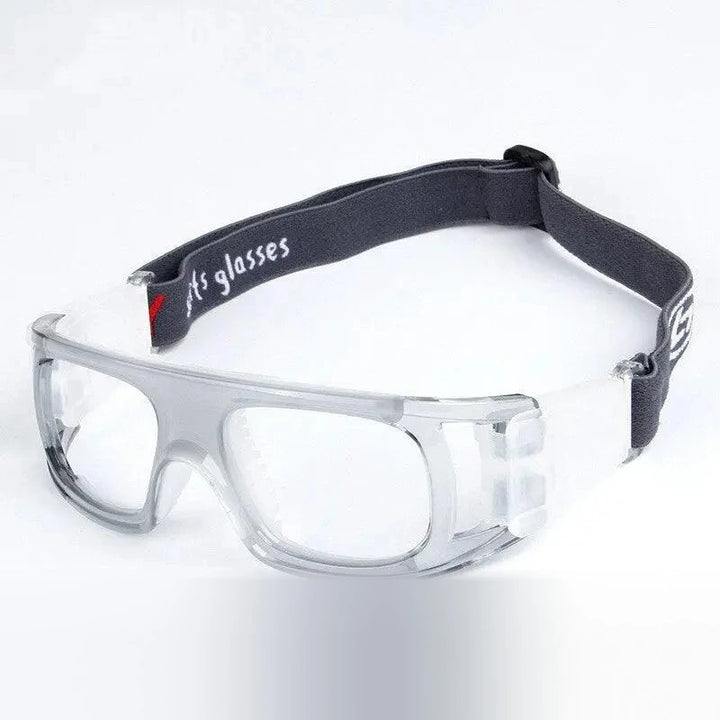 Yimaruili Unisex Full Rim Square Tr 90 Sports Eyeglasses SP0862 - Light Grey