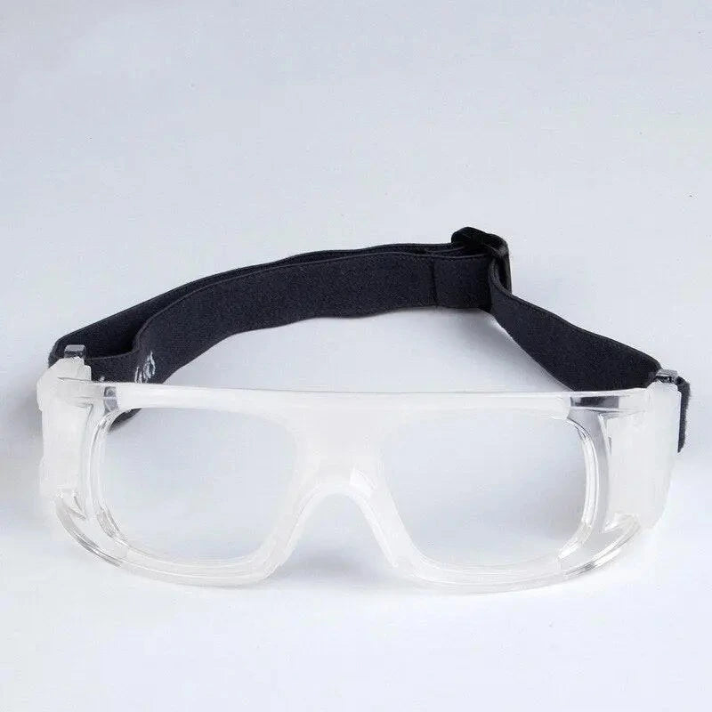Yimaruili Unisex Full Rim Square Tr 90 Sports Eyeglasses SP0862 - Transparent