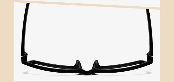 Yimaruili Unisex Full Rim TR 90 Resin Frame Customizable Lens Eyeglasses 6063 - L Frame And lens 1