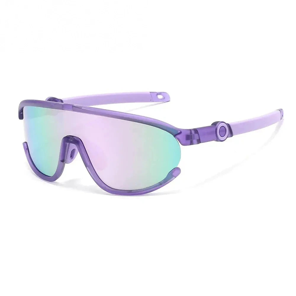 Yimaruili Unisex Youth Full Rim Goggle Lens Tr 90 Tpee Sunglasses 662526 - Big KB2025 C5