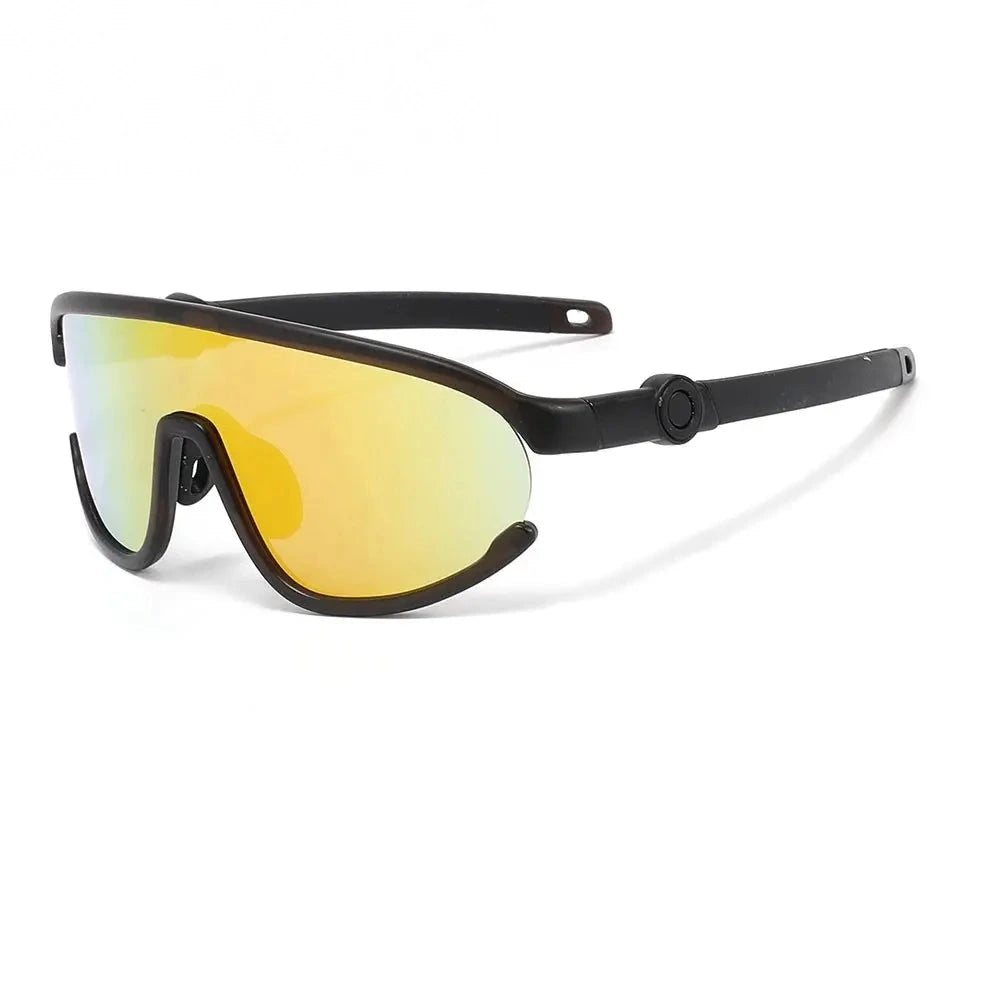 Yimaruili Unisex Youth Full Rim Goggle Lens Tr 90 Tpee Sunglasses 662526 - Small KB2026 C7