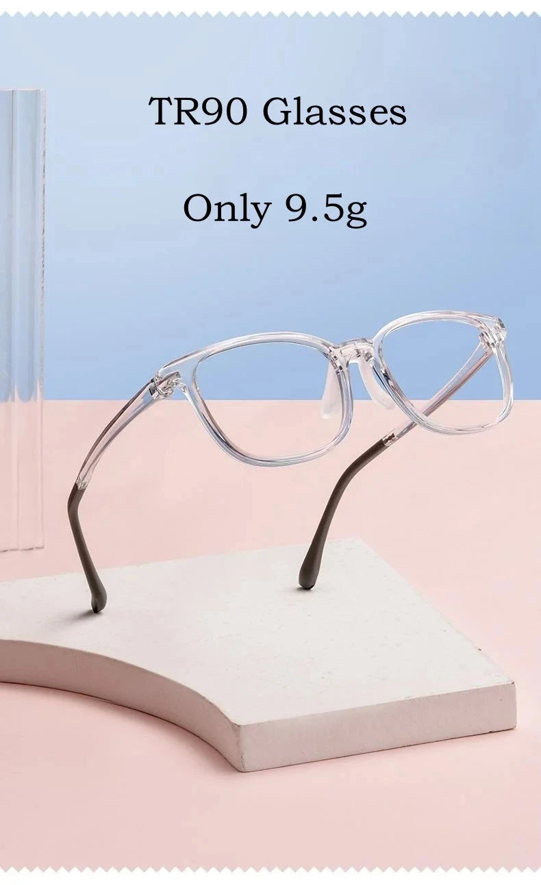 Yimaruili Unisex Youth Full Rim Square Tr 90 Eyeglasses 2606et - Size Chart