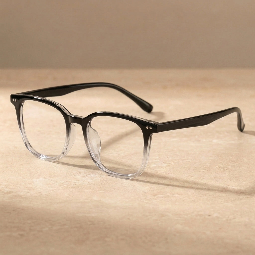 Zirosat Unisex Full Rim Round TR90 Prescription Eyeglasses 18131 - C6