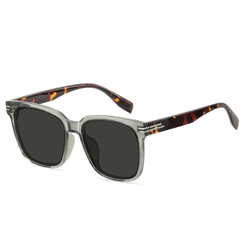 Zirosat Unisex Full Rim Square Alloy Acetate Sunglasses LY2229 - light green C4
