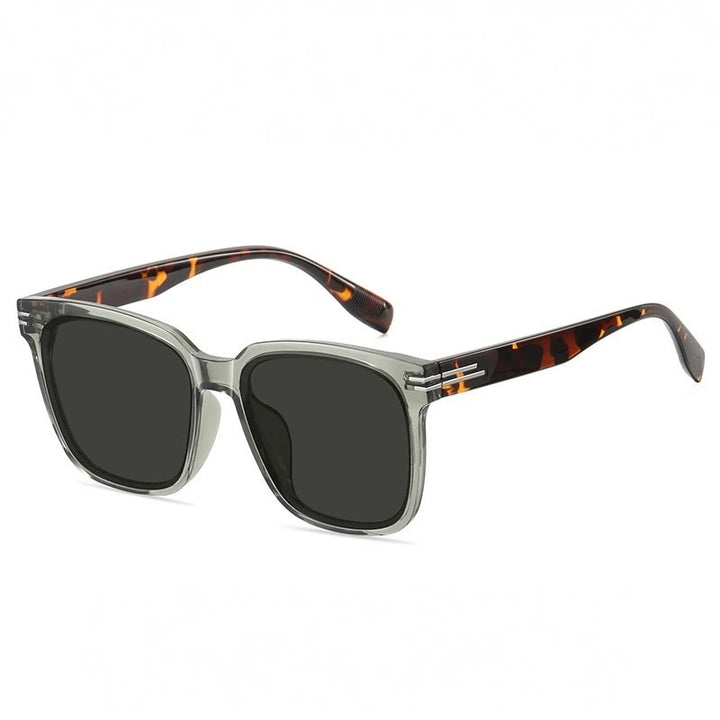 Zirosat Unisex Full Rim Square Alloy Acetate Sunglasses LY2229 - light green C4