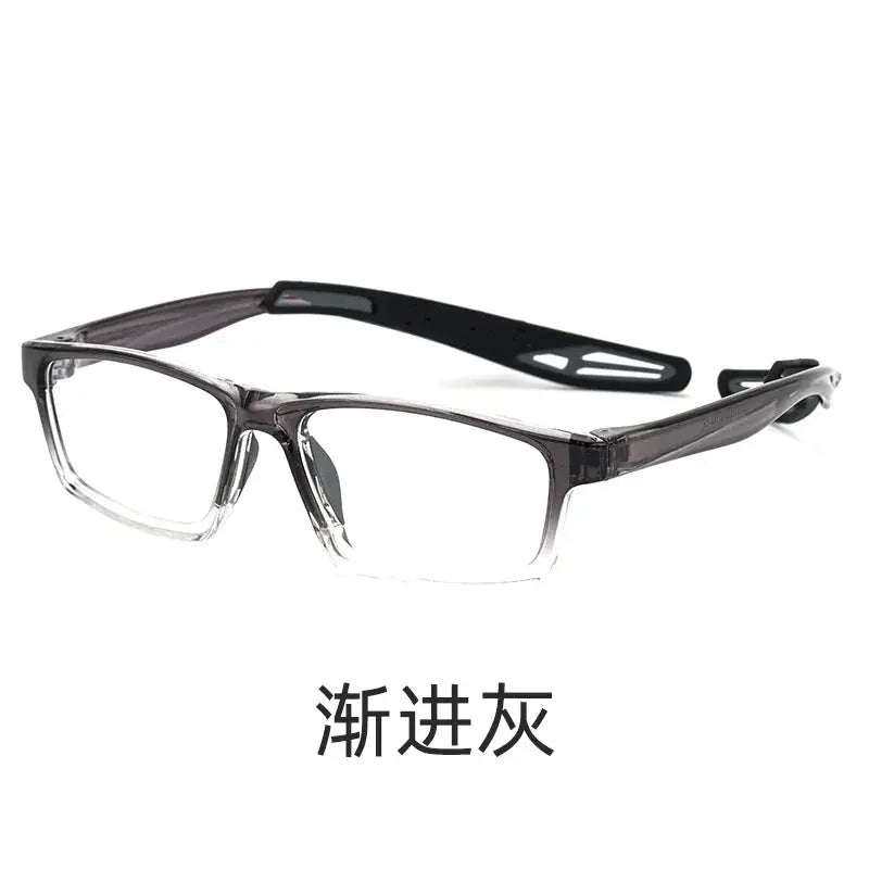 Zirosat Unisex Full Rim Square Ultem Sport Eyeglasses Z121219 - C4