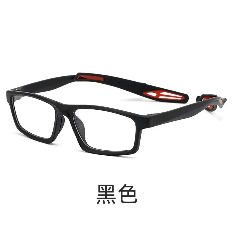 Zirosat Unisex Full Rim Square Ultem Titanium Sport Eyeglasses 121219 - C5