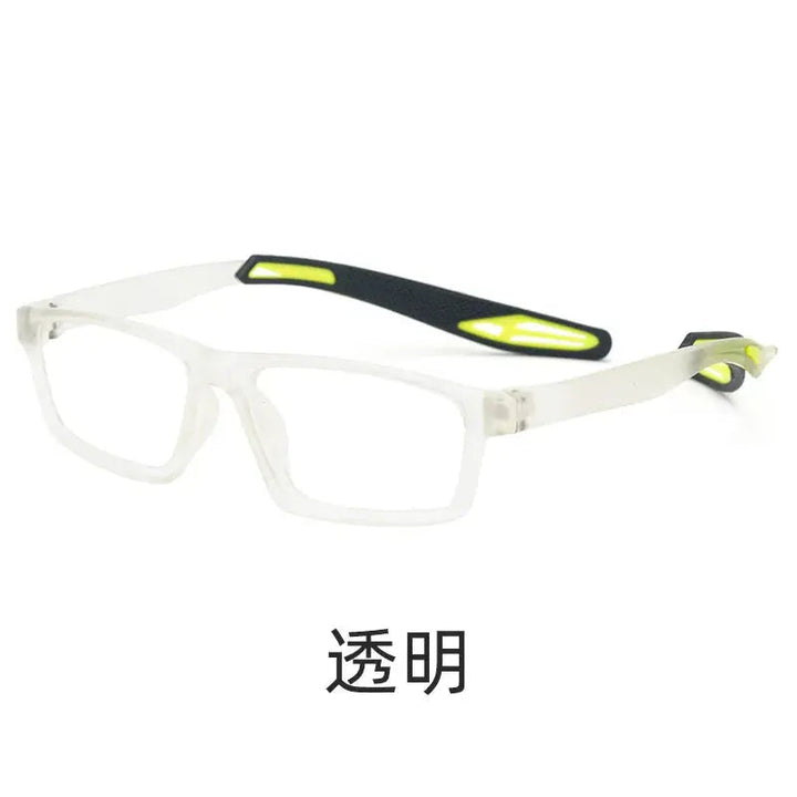 Zirosat Unisex Full Rim Square Ultem Titanium Sport Eyeglasses 121219 - C3