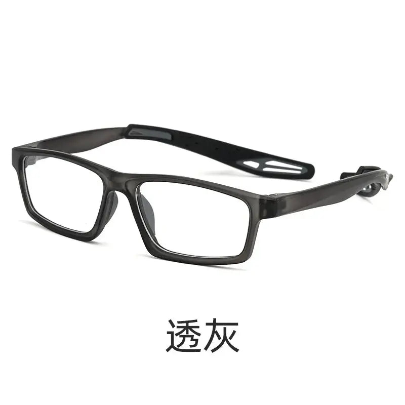 Zirosat Unisex Full Rim Square Ultem Titanium Sport Eyeglasses 121219 - C2