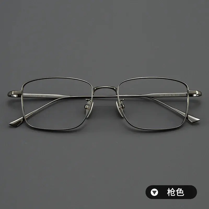 Zirosat Women's Full Rim Square Titanium Eyeglasses 190869 - C5