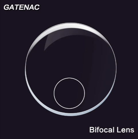 Gatenac 1.56 Index Round Bifocal Clear Lenses Lenses Gatenac Lenses   