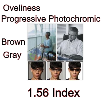 Oveliness 1.56 Index Progressive Photochromic Lenses Lenses Oveliness Lenses   