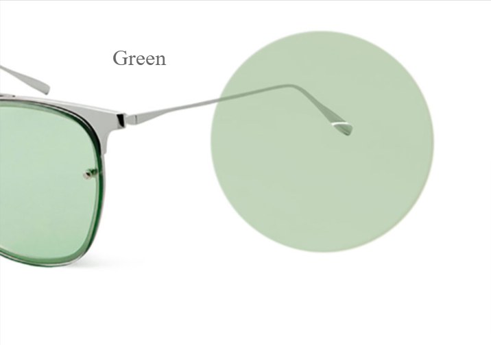 Hotochki 1.56 Index Aspheric Inside Progressive Tinted Lenses Lenses Hotochki Lenses Green  