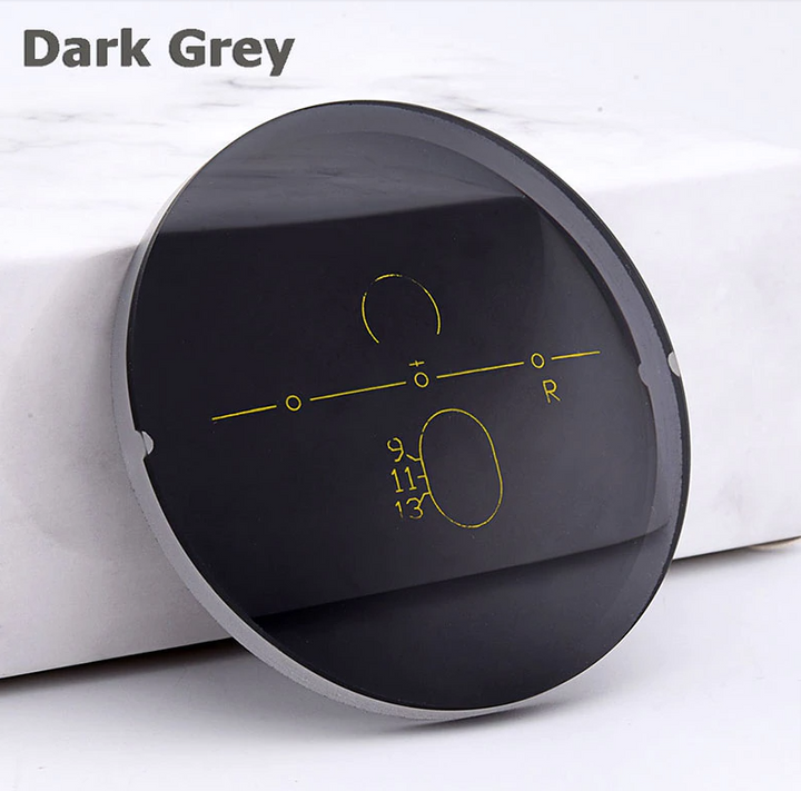 Gmei 1.499 Index CR-39 Polarized Free Form Progressive Lenses Lenses Gmei Optical Lenses Dark Grey  