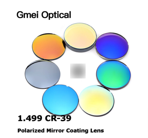 Gmei 1.499 Index Polarized Mirror Sunglass Lenses Lenses Gmei Optical Lenses   