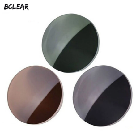 BCLEAR 1.49 Index Polarized Sunglass Myopic Lenses Color Green Lenses Bclear Lenses   