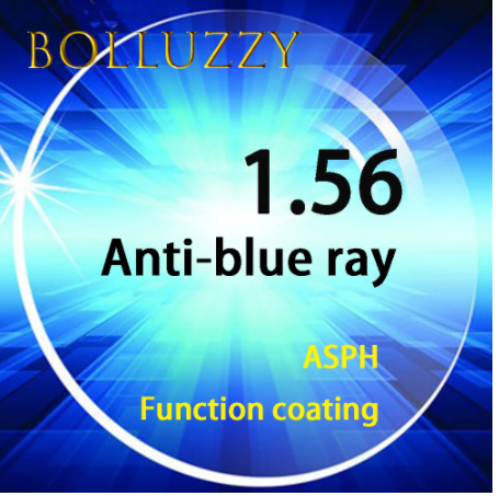 Bolluzzy Aspheric Anti Blue Lenses Color Clear Lenses Bolluzzy Lenses 1.56  