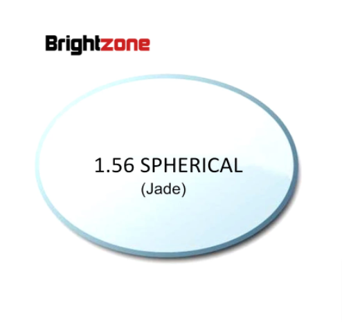 Brightzone 1.56 Index Single Vision Spherical Clear HC AR Green Coated Lenses Lenses Brightzone Lenses   