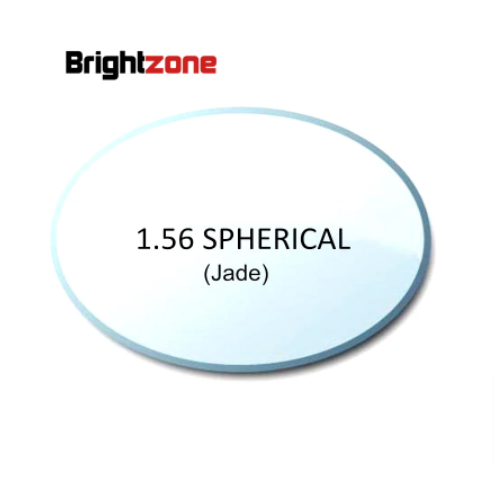 Brightzone 1.56 Index Single Vision Spherical Clear HC Jade Coated Lenses Lenses Brightzone Lenses   