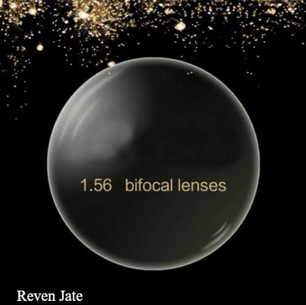 Reven Jate 1.56 Index Flat Top Bifocal Clear Lens Lenses Reven Jate Lenses   