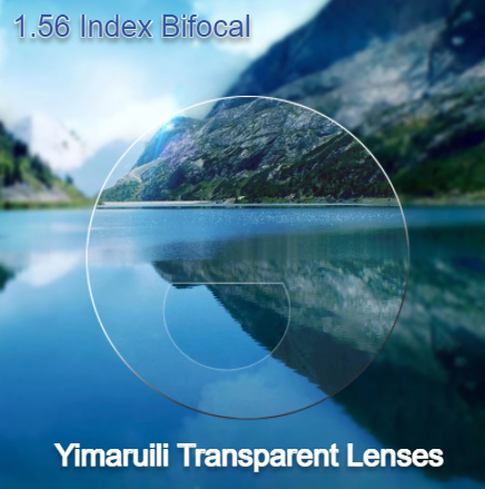 Yimaruili 1.56 Index Photochromic/Clear Bifocal Lenses Lenses Yimaruili Lenses   