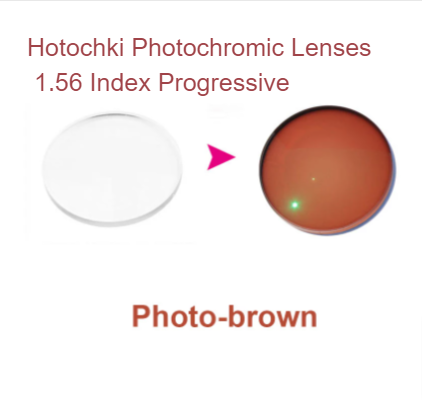 Hotochki 1.56 Index Progressive Photochromic Aspheric Free Form Lenses Lenses Hotochki Lenses Photo Auburn  