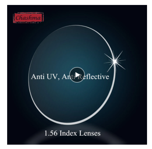 Chashma 1.56 Index Single Vision Aspheric Lenses Clear Lenses Chashma Lenses   