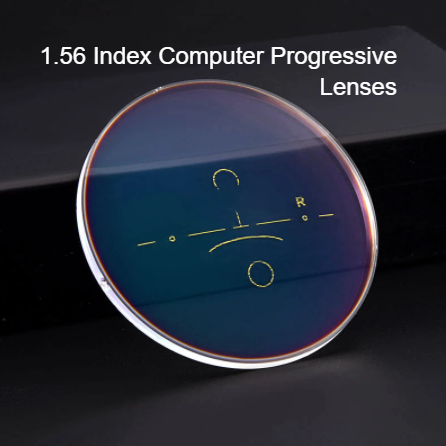 Gmei 1.56 Free Form Computer Progressive Clear Lenses Lenses Gmei Optical Lenses   
