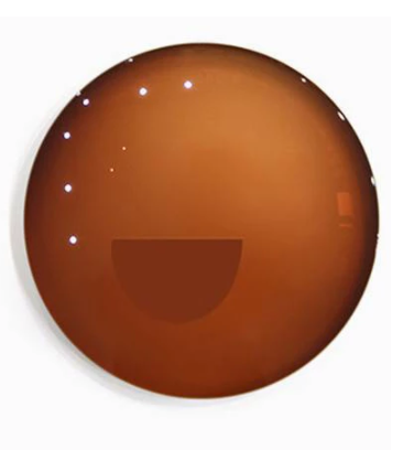 BCLEAR 1.56 Index Photochromic Flat Top Bifocal Lenses Color Brown Lenses Bclear Lenses   