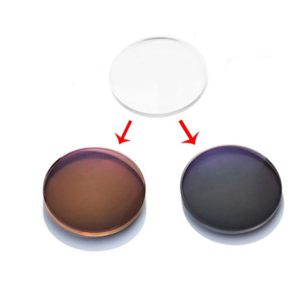 BCLEAR 1.56 Index Photochromic Lenses Color Brown Lenses Bclear Lenses   
