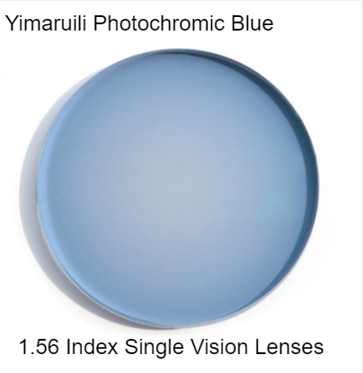 Yimaruili Photochromic Single Vision Aspheric Lenses Lenses Yimaruili Lenses 1.56 Blue 